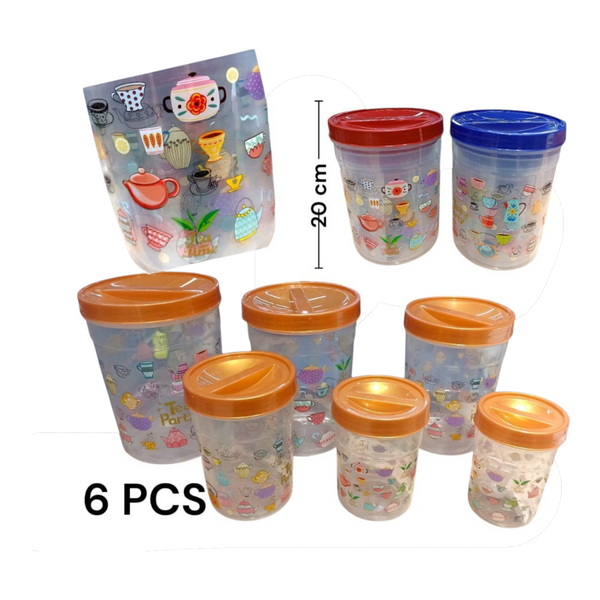 Coca Estampada Tapa Rosca X6 Pcs LP-2885
