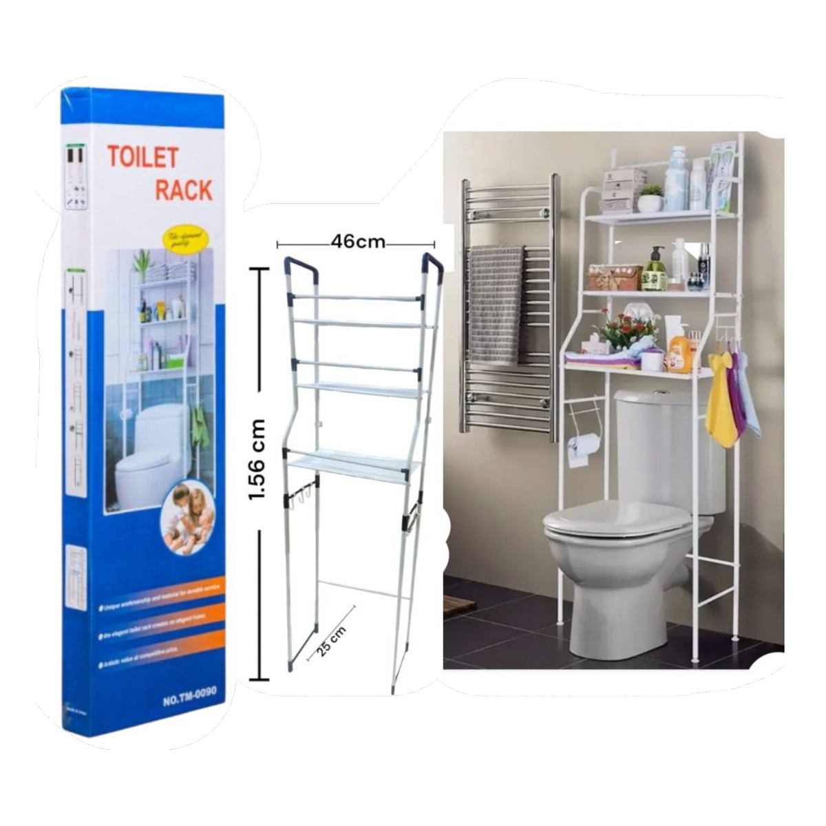 Organizador Metalico Para Baño LP-2975