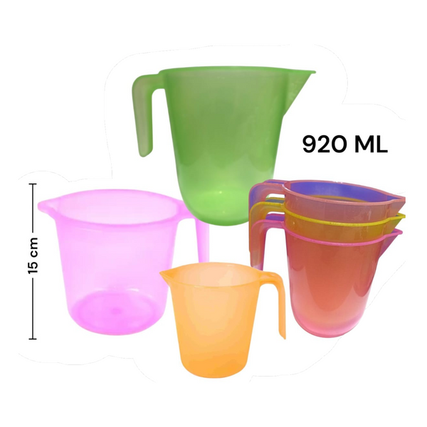 Jarra Plastica 920Ml LP-2884 X6 Unds