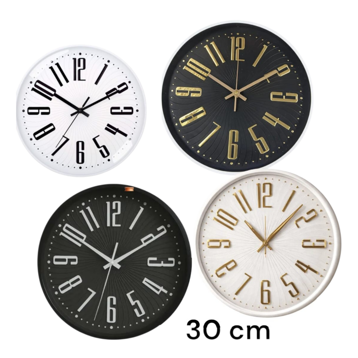 Reloj De Pared 30 Cm LP-2700