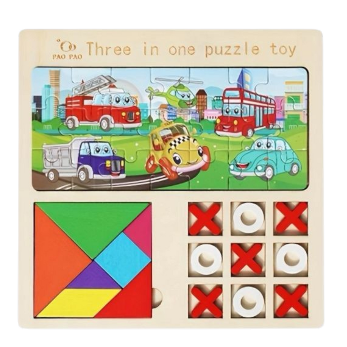 Tangram 3 1 4 Modelos Surtidos 22x22cm SK-26-169