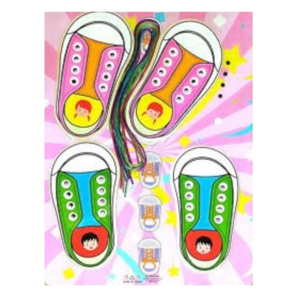 Juego De Amarrar Cordones 30x22.5cm SK-26-182