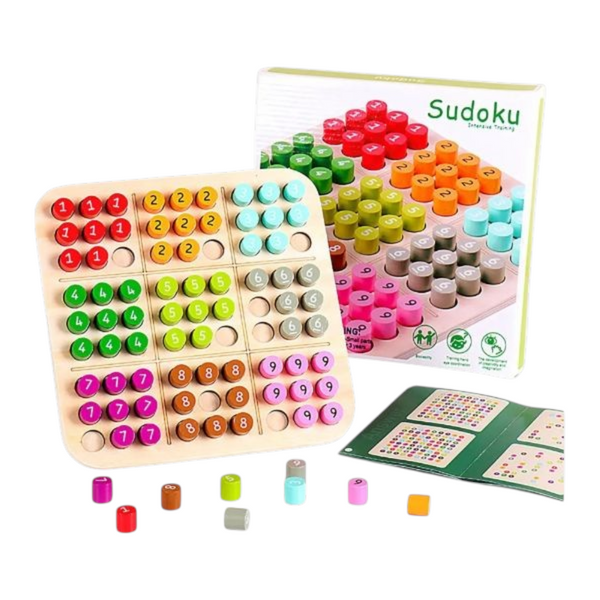 Juguete De Madera Sudoku 82 Pcs 22*23cm SK-26-038
