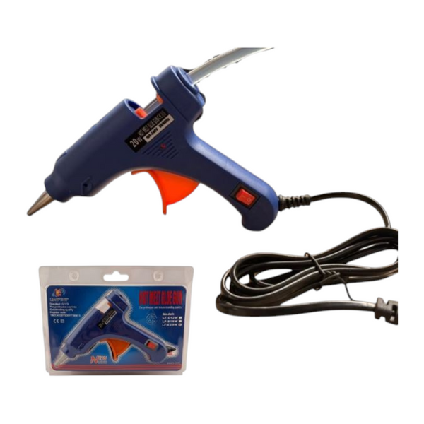 Pistola De Silicona, 20w, 110v, 10x12cm Pequeña Barra De 0.7 Mm SK-26-431