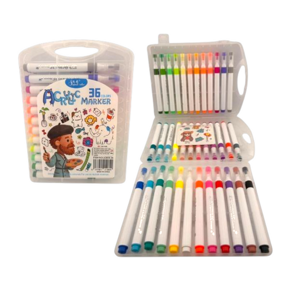 Marcadores X36 Colores SK-26-374-3