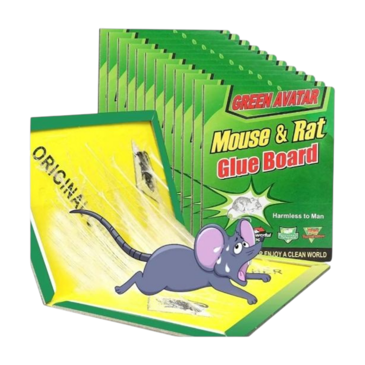 Trampa Adhesiva Para Ratones 55g 15×20 Cm SK-26-089
