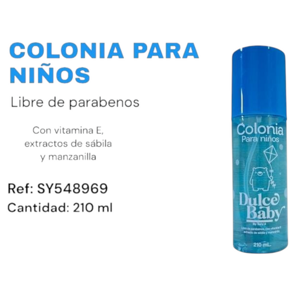 Colonia Para Niños 210 Ml Ref SY548969 X3 Unds