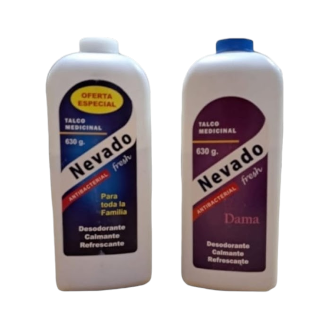 Talco Nevado 630 Gr Ref 630 X3 Unds