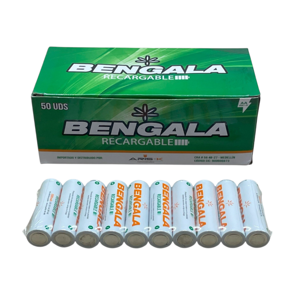 Pila AA Recargable Bengala 1500 MAH BG-8038