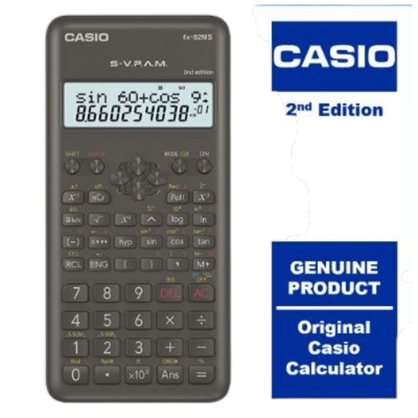 Calculadora Casio Original Segunda Edición FX-82ms