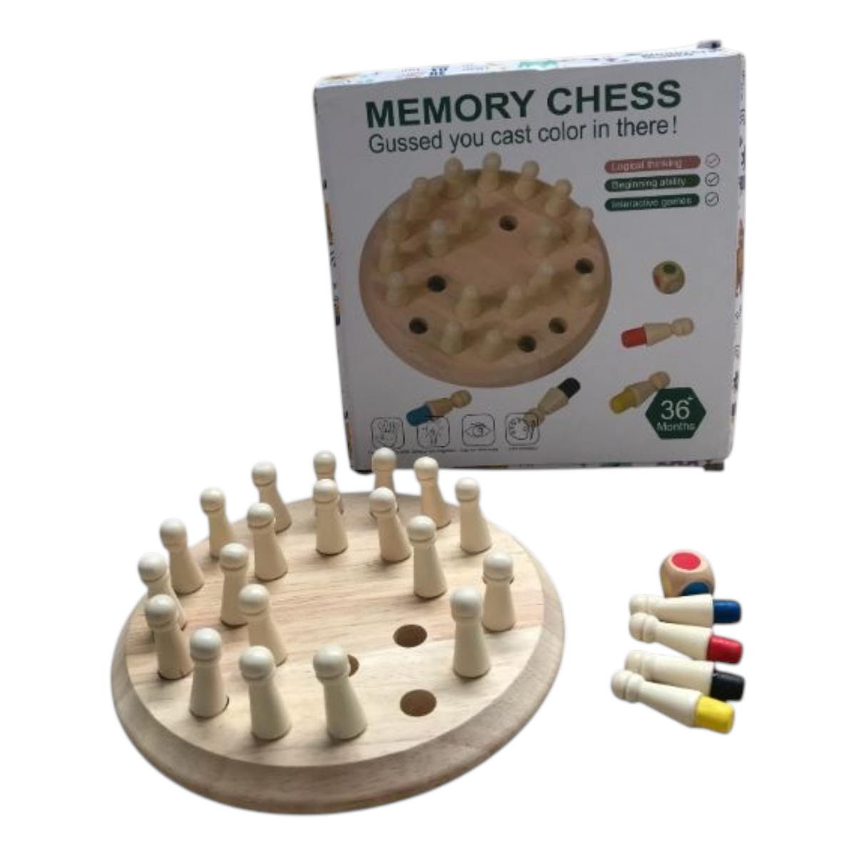 Juego Didactico De Memoria En Madera SK-527