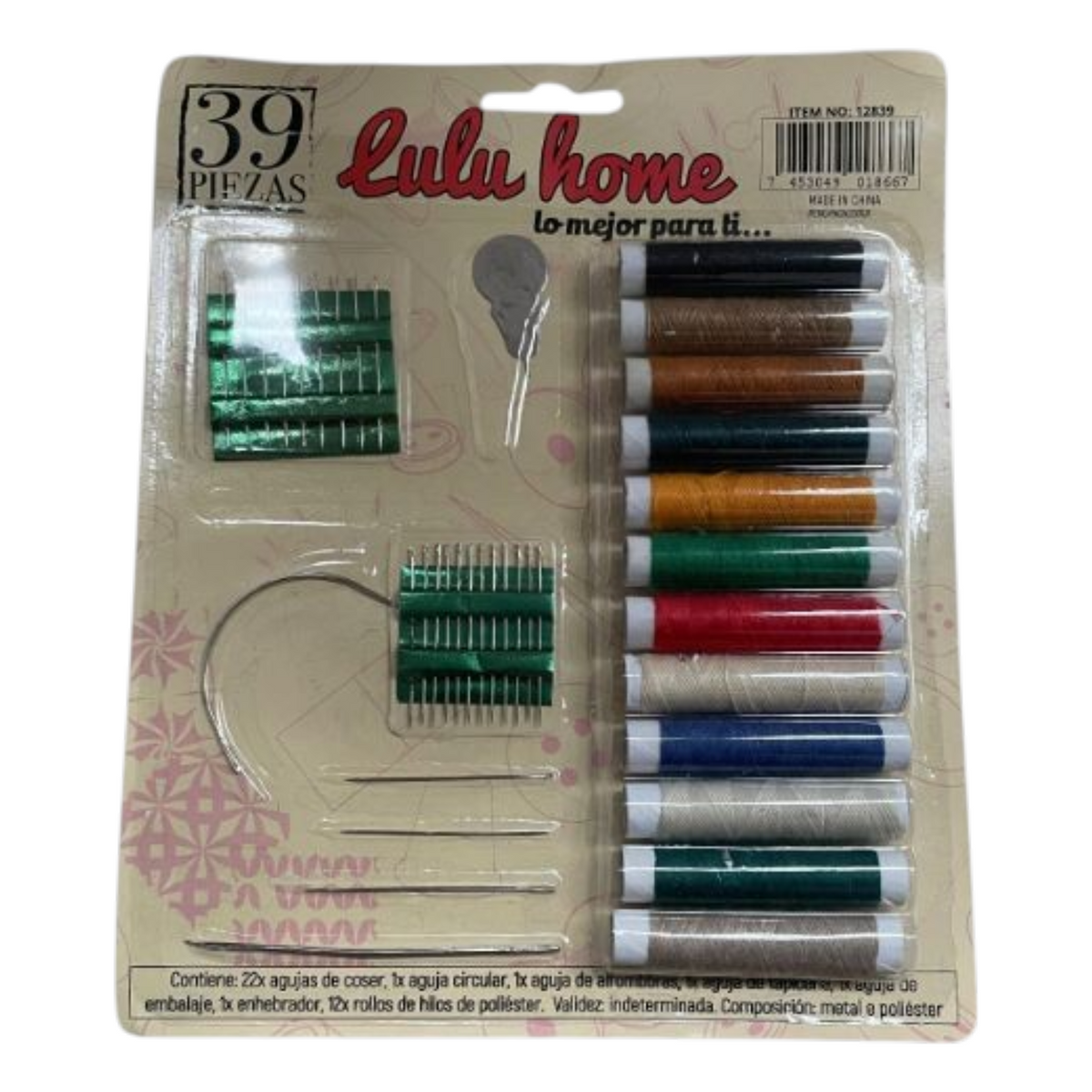 Kit Hilo Con Aguja Encartonado SK-686