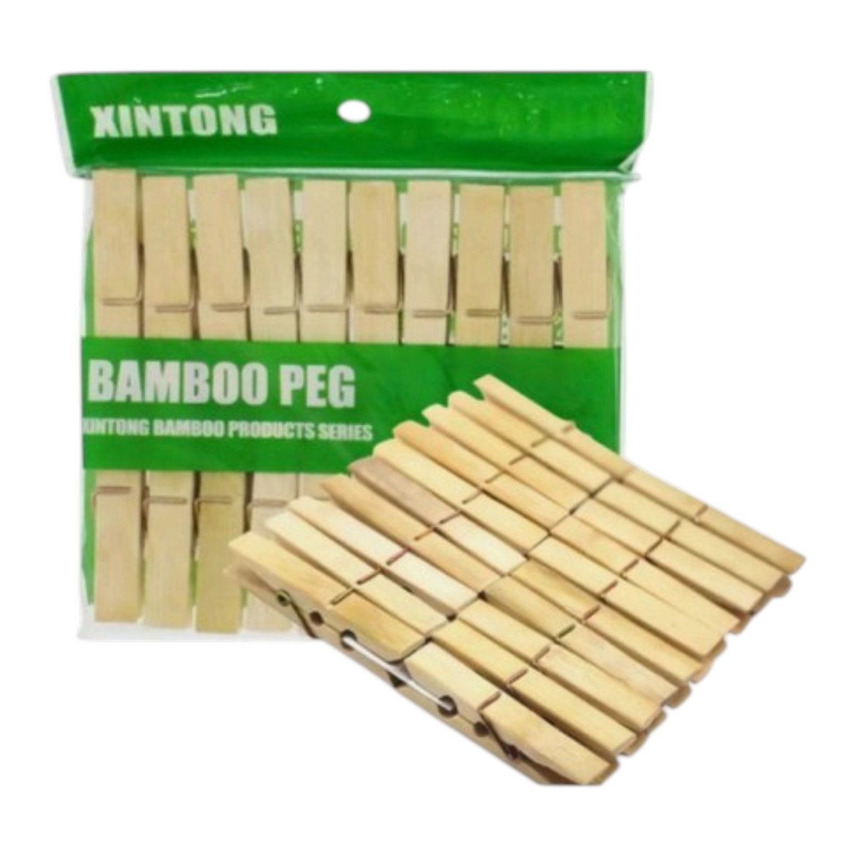 Gancho Madera Bamboo DK-3075 X12 Unds