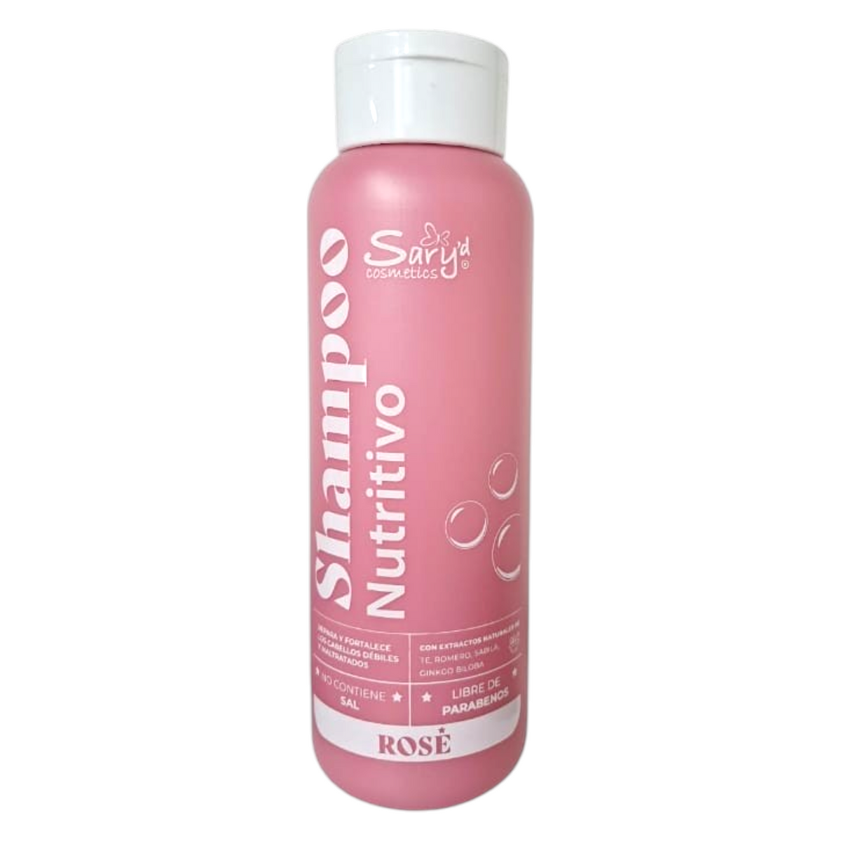 Shampoo Nutritivo Rose 500 Ml Ref SY548907 X3 Unds