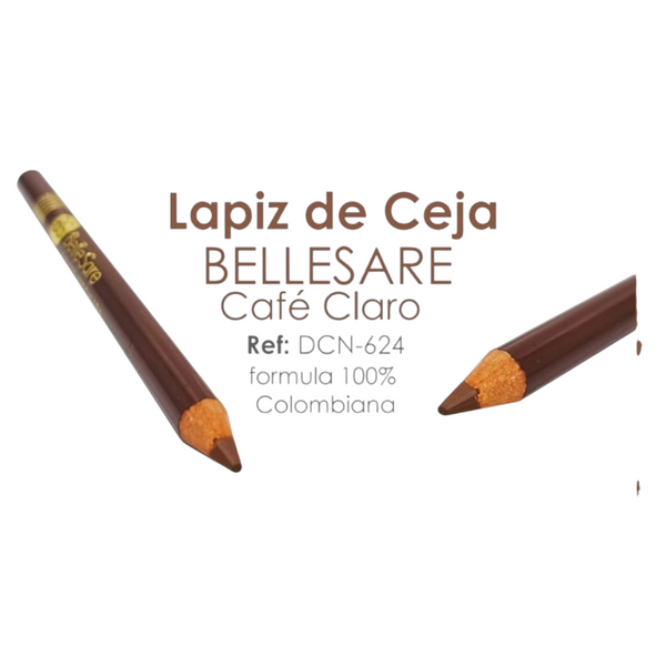 Lapiz De Cejas Color Café Claro DCN-624 X3 Unds